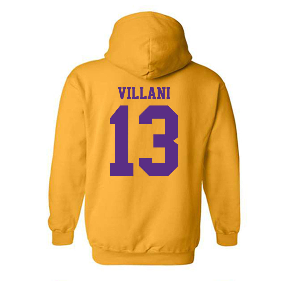 LSU - NCAA Women's Volleyball : Martina Villani - Sports Shersey Hooded Sweatshirt-1