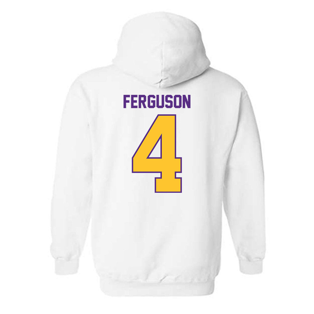 LSU - NCAA Women's Soccer : Jazmin Ferguson - Sports Shersey Hooded Sweatshirt-1