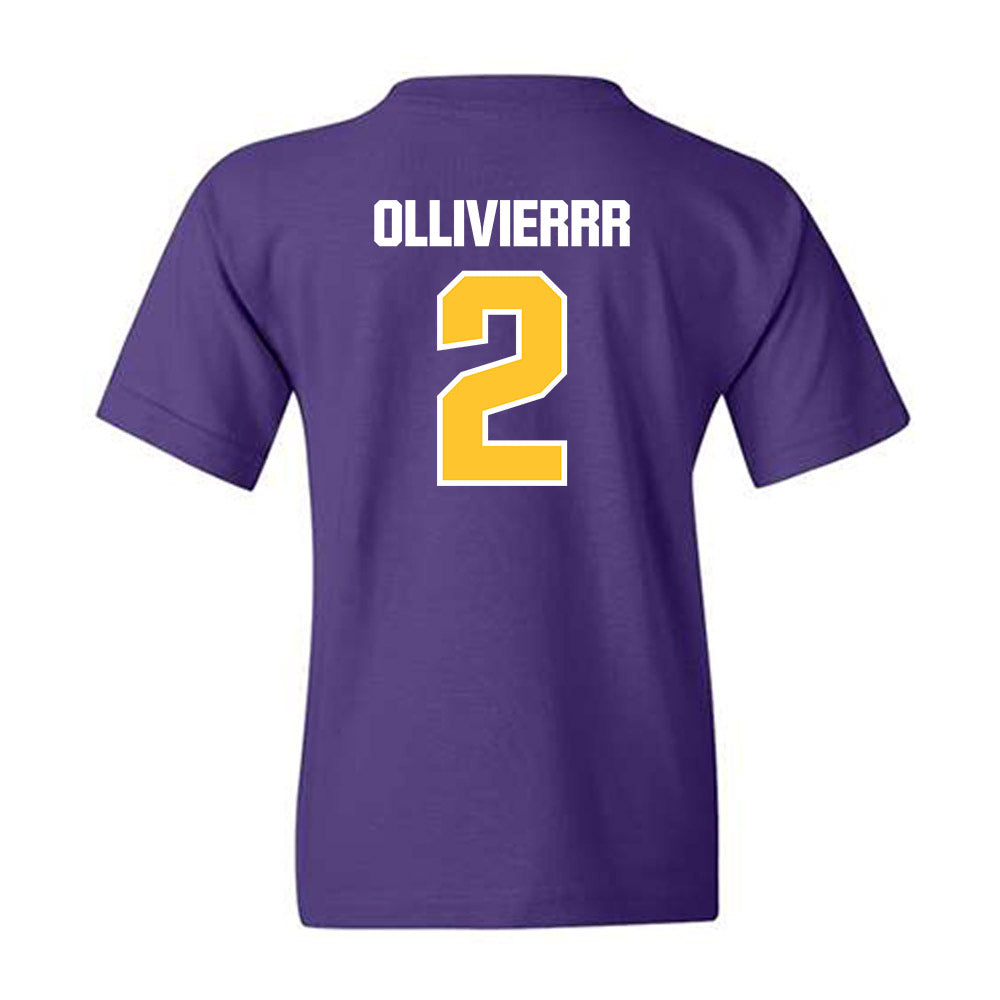 LSU - NCAA Women's Soccer : Jocelyn Ollivierrr - Sports Shersey Youth T-Shirt-1