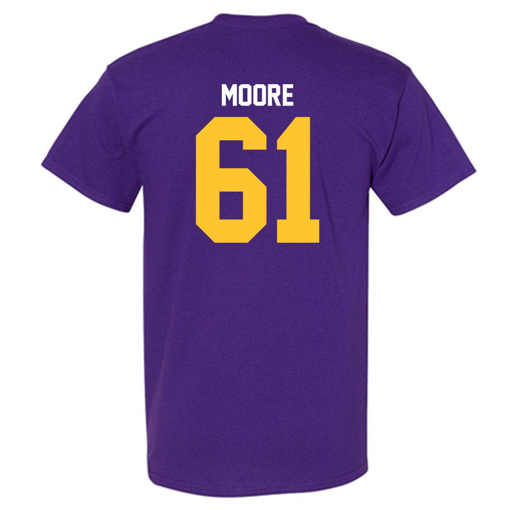 LSU - NCAA Football : Braelin Moore - Classic Shersey T-Shirt-1