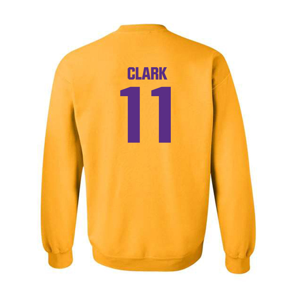 LSU - NCAA Football : Landen Clark - Classic Shersey Crewneck Sweatshirt-1