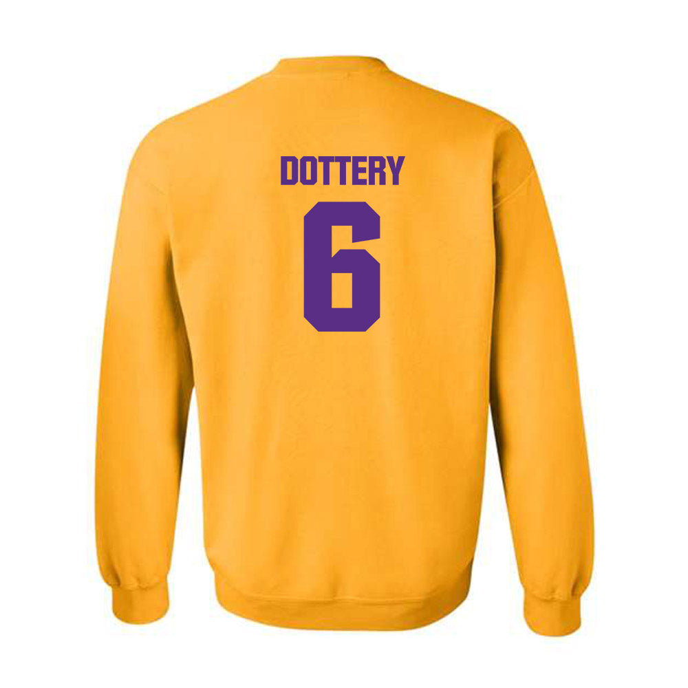 LSU - NCAA Football : Tj Dottery - Classic Shersey Crewneck Sweatshirt-1