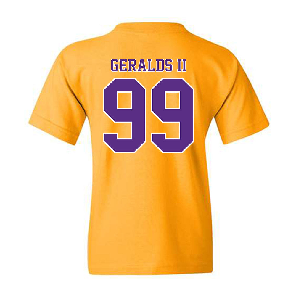 LSU - NCAA Football : Daverin Geralds II - Classic Shersey Youth T-Shirt-1