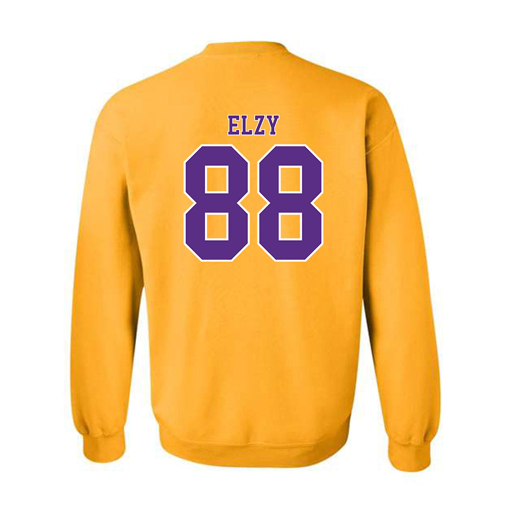 LSU - NCAA Football : Malik Elzy - Classic Shersey Crewneck Sweatshirt-1