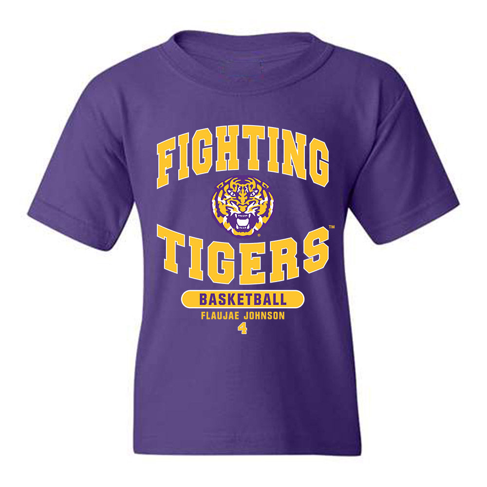 LSU - NCAA Women's Basketball : Flaujae Johnson - Classic Fashion Shersey Youth T-Shirt