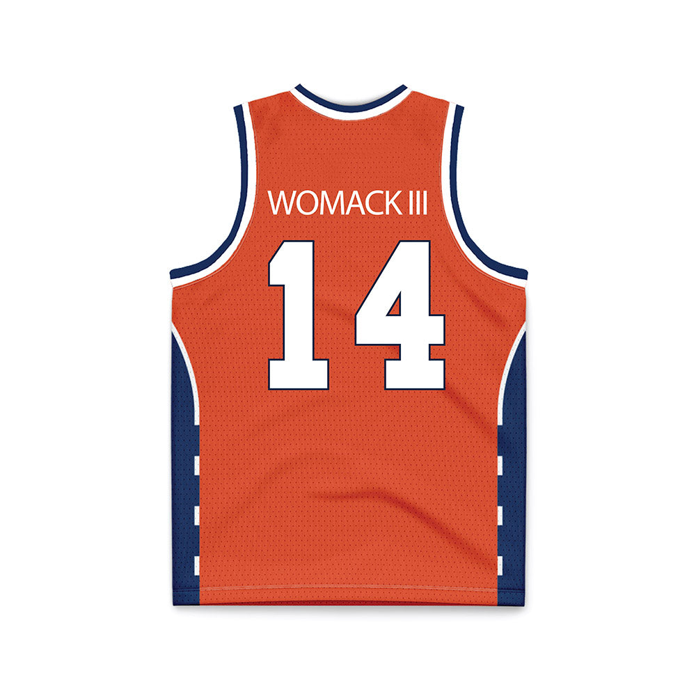 Syracuse - NCAA Men's Basketball : Aaron Womack III - Orange Basketball Jersey-1