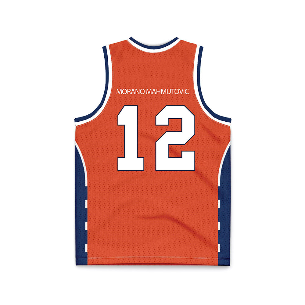 Syracuse - NCAA Men's Basketball : Mark Morano Mahmutovic - Orange Basketball Jersey-1