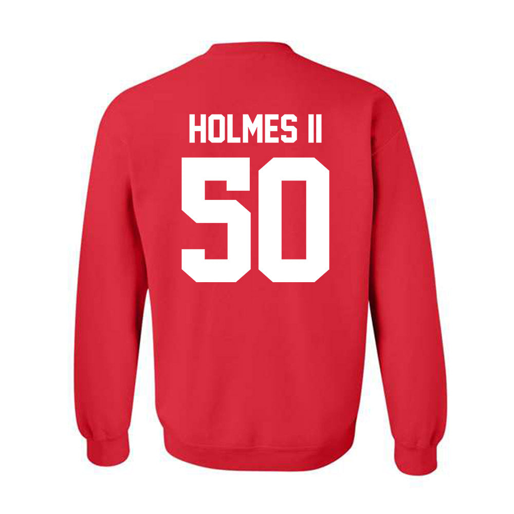New Mexico - NCAA Football : Ricklan Holmes II - Classic Shersey Crewneck Sweatshirt-1