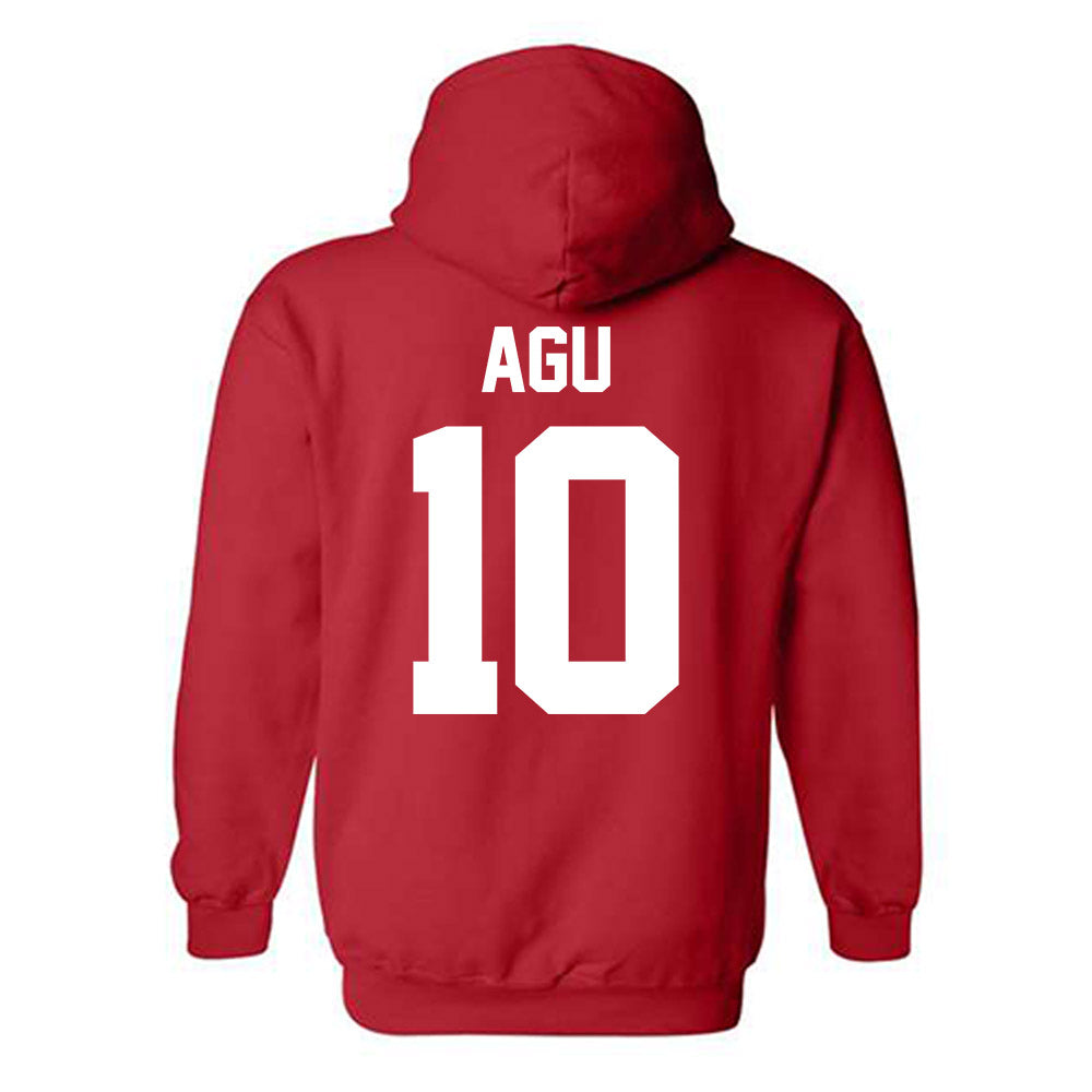 New Mexico - NCAA Football : Darren Agu - Classic Shersey Hooded Sweatshirt-1