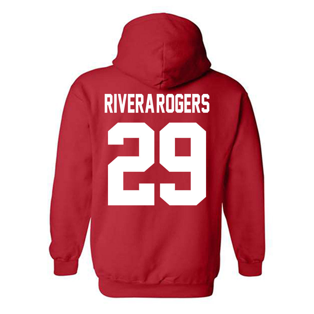 New Mexico - NCAA Football : Xavier Rivera-Rogers - Classic Shersey Hooded Sweatshirt-1