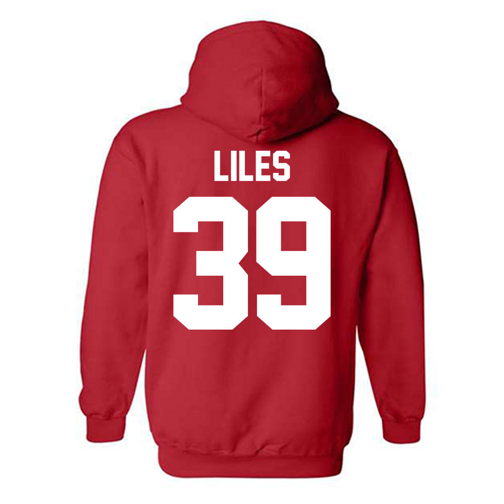 New Mexico - NCAA Football : Jaron Liles - Classic Shersey Hooded Sweatshirt-1