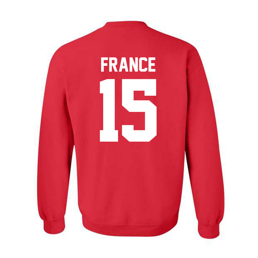 New Mexico - NCAA Women's Volleyball : Addison France - Classic Shersey Crewneck Sweatshirt-1