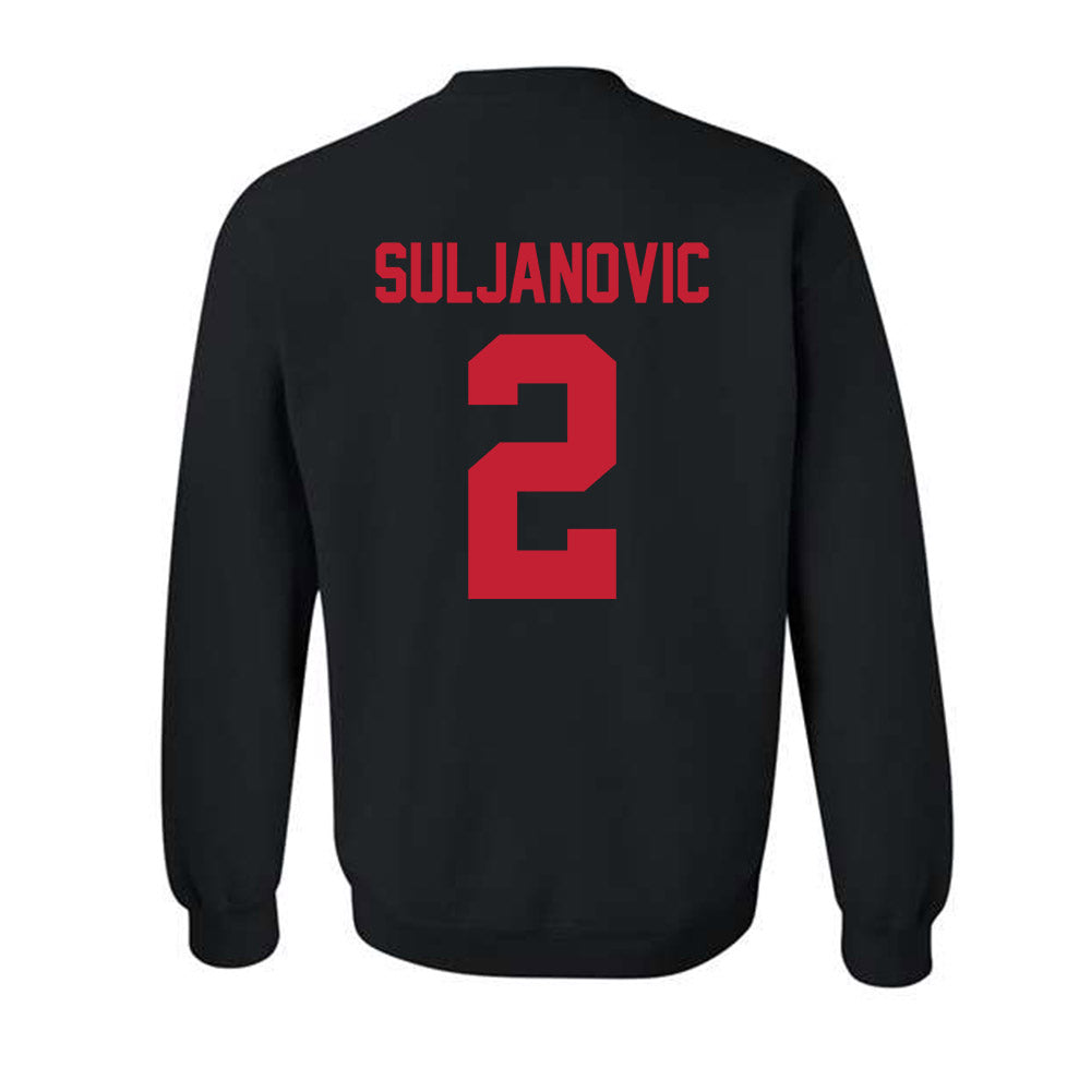 New Mexico - NCAA Men's Basketball : Imran Suljanovic - Classic Shersey Crewneck Sweatshirt-1