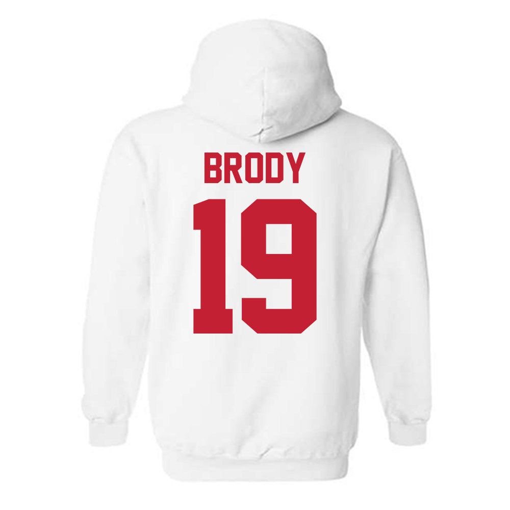 New Mexico - NCAA Football : Elijah Brody - Classic Shersey Hooded Sweatshirt-1