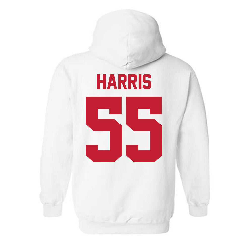New Mexico - NCAA Football : Elvin Harris - Classic Shersey Hooded Sweatshirt-1