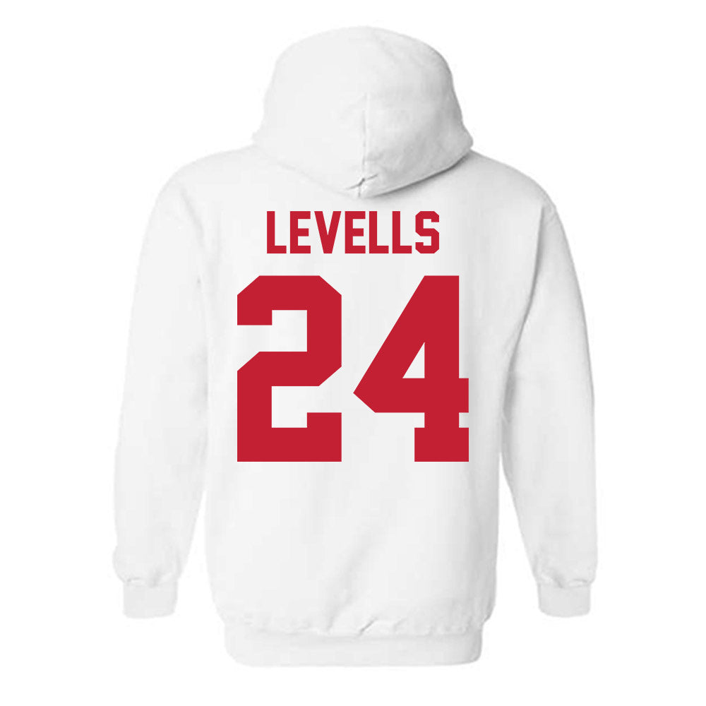 New Mexico - NCAA Football : Bear Levells - Classic Shersey Hooded Sweatshirt-1