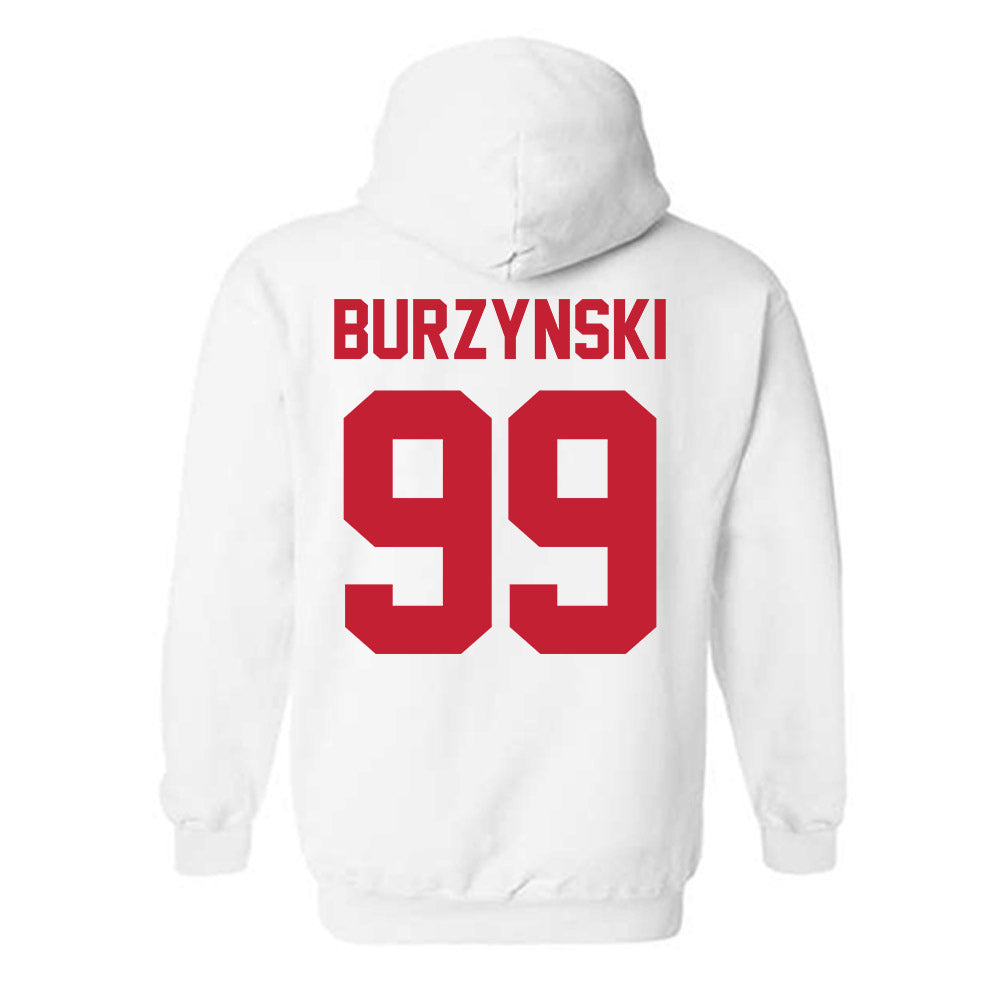 New Mexico - NCAA Football : Jack Burzynski - Classic Shersey Hooded Sweatshirt-1