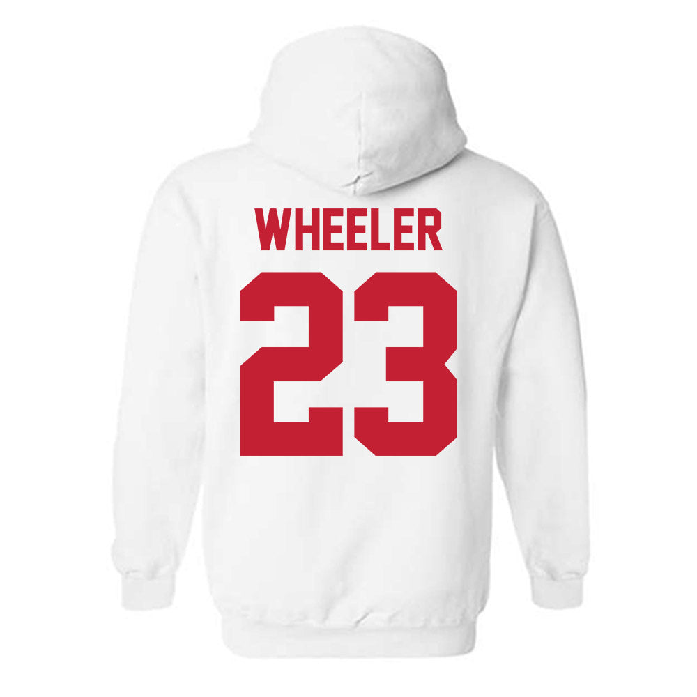 New Mexico - NCAA Football : Nick Wheeler - Classic Shersey Hooded Sweatshirt-1