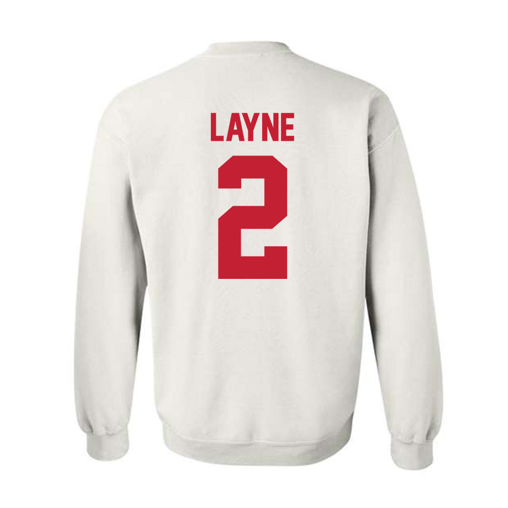 New Mexico - NCAA Football : Jack Layne - Classic Shersey Crewneck Sweatshirt-1