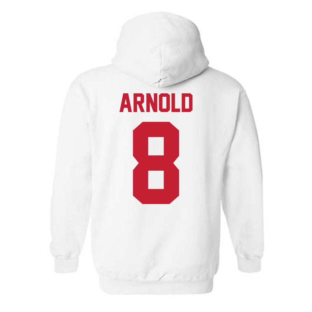 New Mexico - NCAA Football : Ormanie Arnold - Classic Shersey Hooded Sweatshirt-1