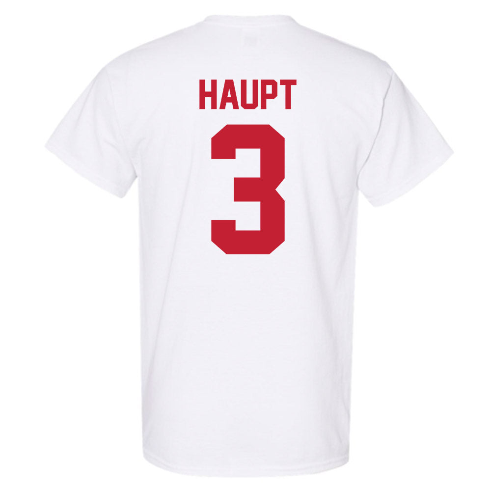 New Mexico - NCAA Men's Basketball : Luke Haupt - Classic Shersey T-Shirt-1