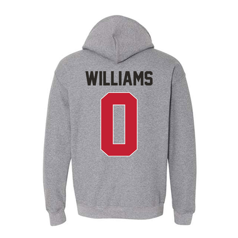 New Mexico - NCAA Football : Miles Williams - Classic Shersey Hooded Sweatshirt-1
