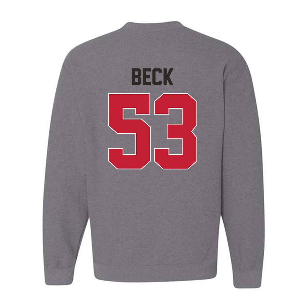 New Mexico - NCAA Football : Caden Beck - Classic Shersey Crewneck Sweatshirt-1