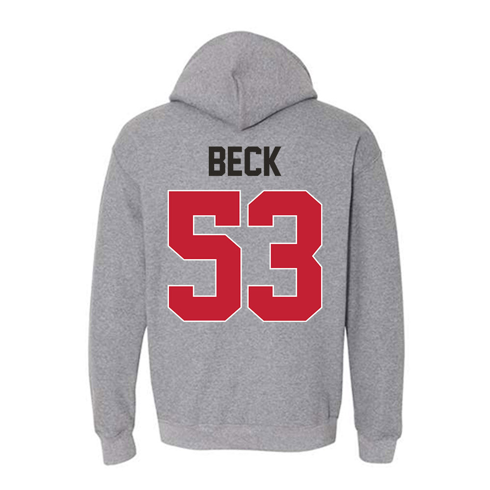 New Mexico - NCAA Football : Caden Beck - Classic Shersey Hooded Sweatshirt-1