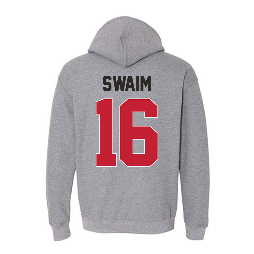 New Mexico - NCAA Football : Mercury Swaim - Classic Shersey Hooded Sweatshirt-1