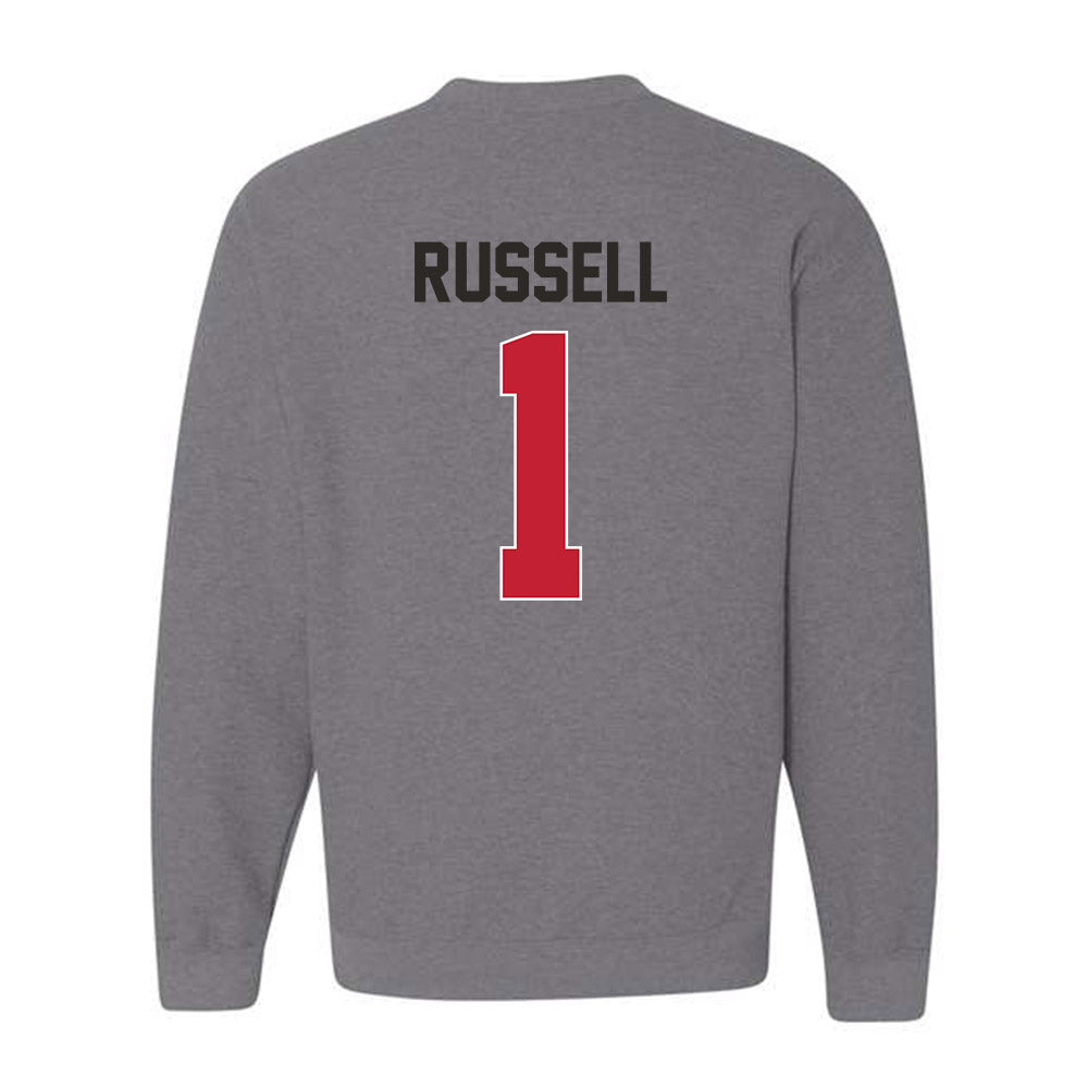 New Mexico - NCAA Baseball : Tristan Russell - Classic Shersey Crewneck Sweatshirt-1