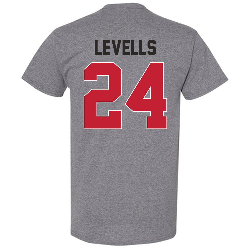 New Mexico - NCAA Football : Bear Levells - Classic Shersey T-Shirt-1