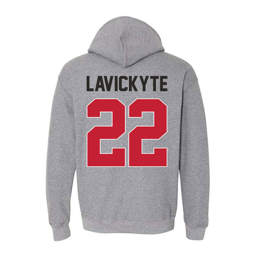 New Mexico - NCAA Women's Volleyball : Liepa Lavickyte - Classic Shersey Hooded Sweatshirt-1