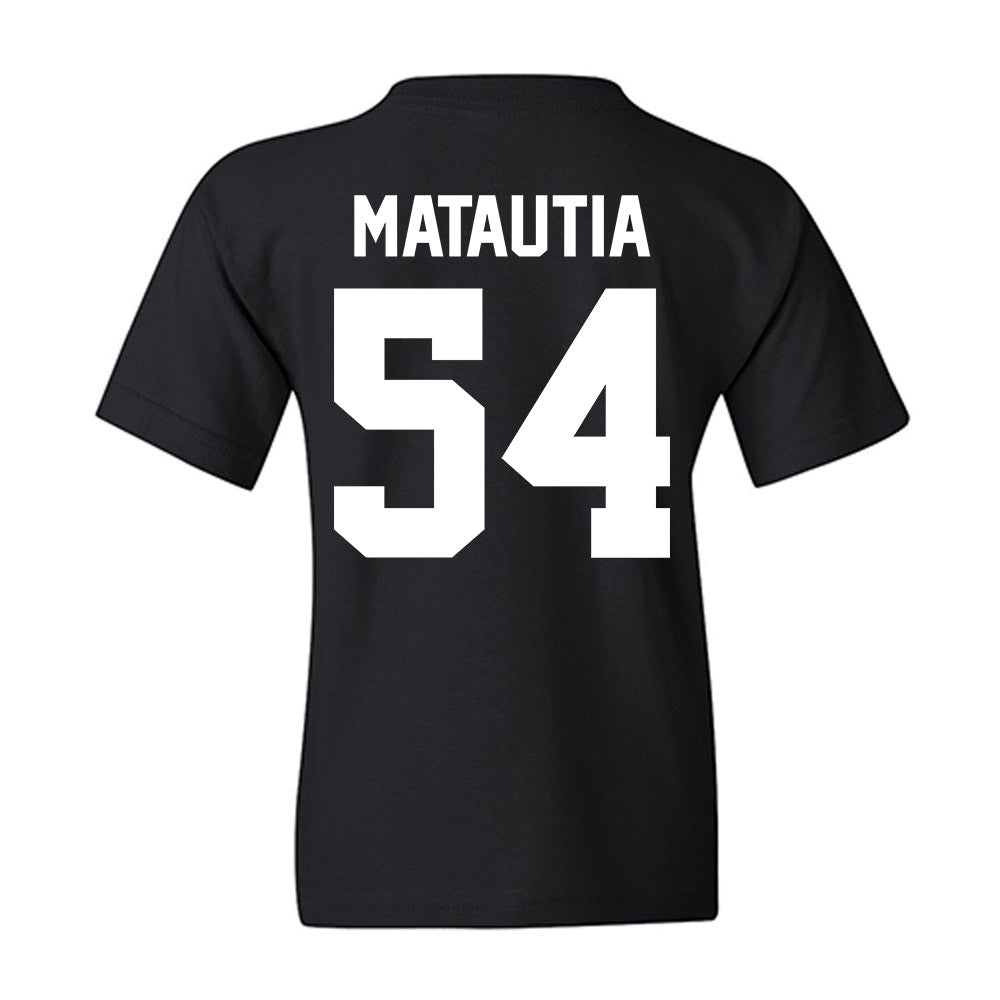 New Mexico - NCAA Football : Jojo Matautia - Classic Shersey Youth T-Shirt-1