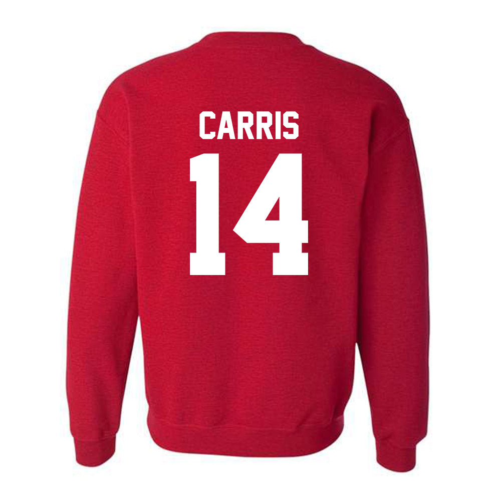 New Mexico - NCAA Baseball : Akili Carris - Classic Fashion Shersey Crewneck Sweatshirt-1