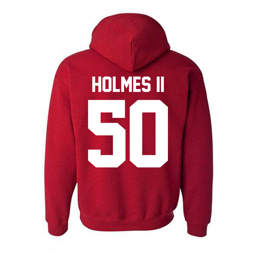 New Mexico - NCAA Football : Ricklan Holmes II - Classic Fashion Shersey Hooded Sweatshirt-1