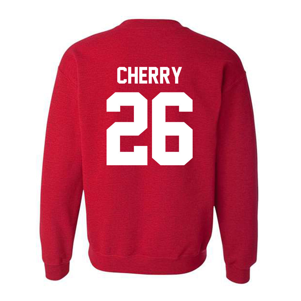 New Mexico - NCAA Football : KJ Cherry - Classic Fashion Shersey Crewneck Sweatshirt-1