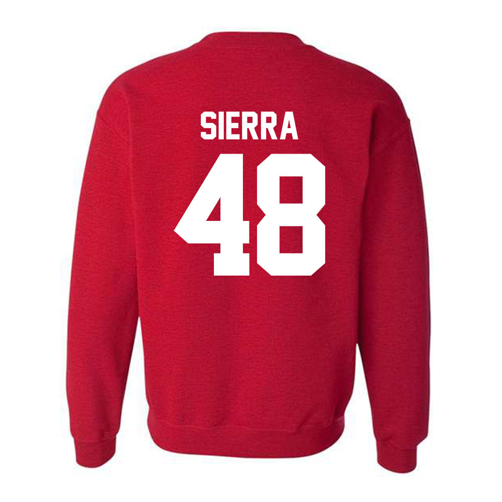 New Mexico - NCAA Football : John Sierra - Classic Fashion Shersey Crewneck Sweatshirt-1