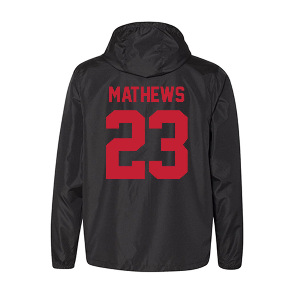 New Mexico - NCAA Football : Cameron Mathews - Windbreaker-1