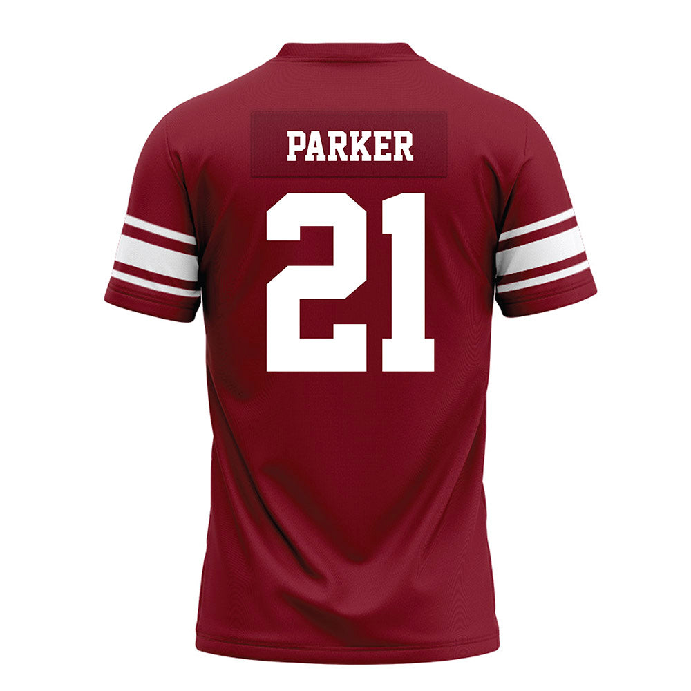 Arkansas - NCAA Football : Jasper Parker - Cardinal Premium Football Jersey-1