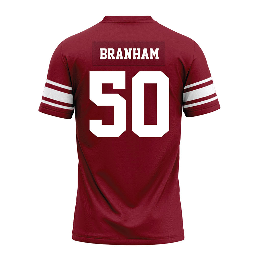 Arkansas - NCAA Football : Kobe Branham - Cardinal Premium Football Jersey