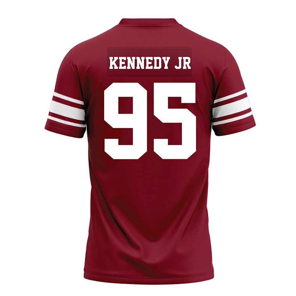 Arkansas - NCAA Football : Anthony Kennedy jr - Cardinal Premium Football Jersey-1