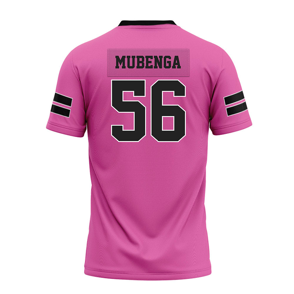 Arkansas - NCAA Football : Ben Mubenga - Pink Premium Football Jersey-1