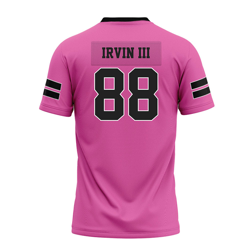 Arkansas - NCAA Football : Blair Irvin III - Pink Premium Football Jersey-1