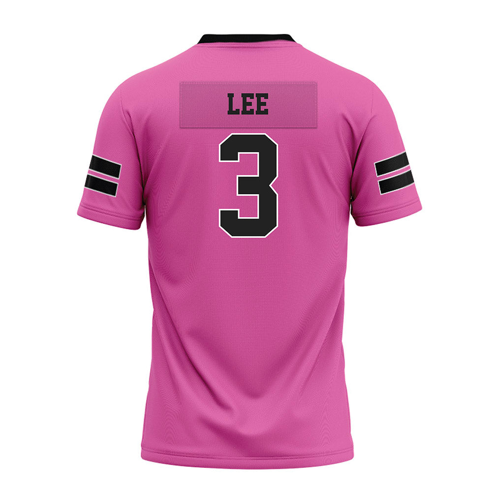 Arkansas - NCAA Football : Braydon Lee - Pink Premium Football Jersey-1