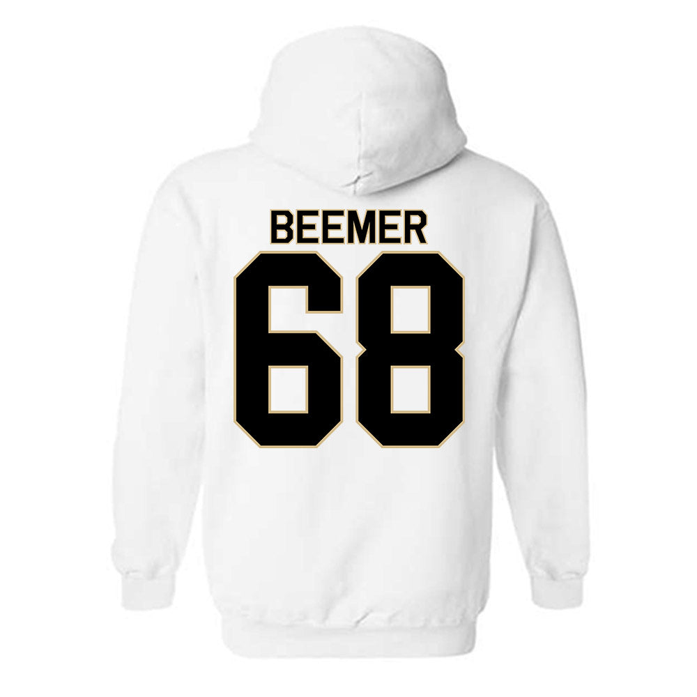 Wake Forest - NCAA Football : Luke Beemer - Classic Shersey Hooded Sweatshirt-1