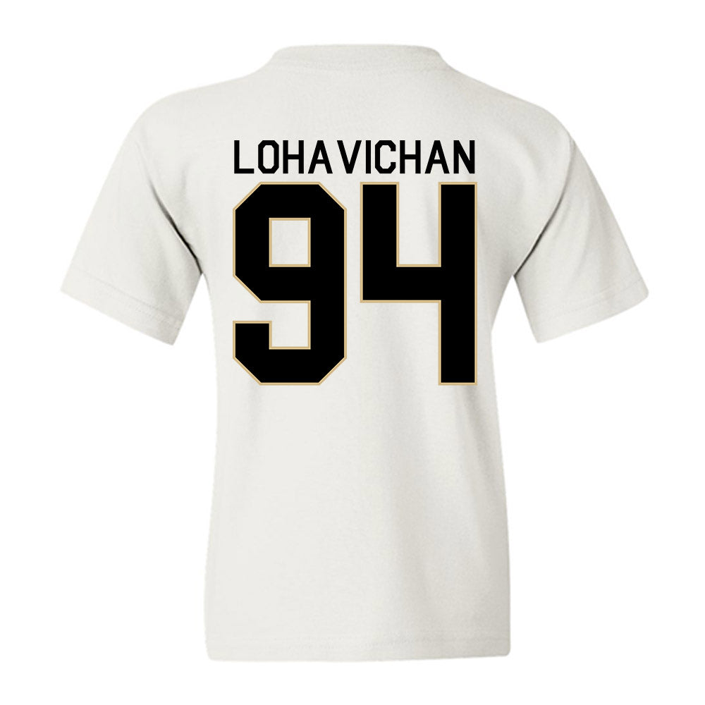 Wake Forest - NCAA Football : Zach Lohavichan - Classic Shersey Youth T-Shirt-1