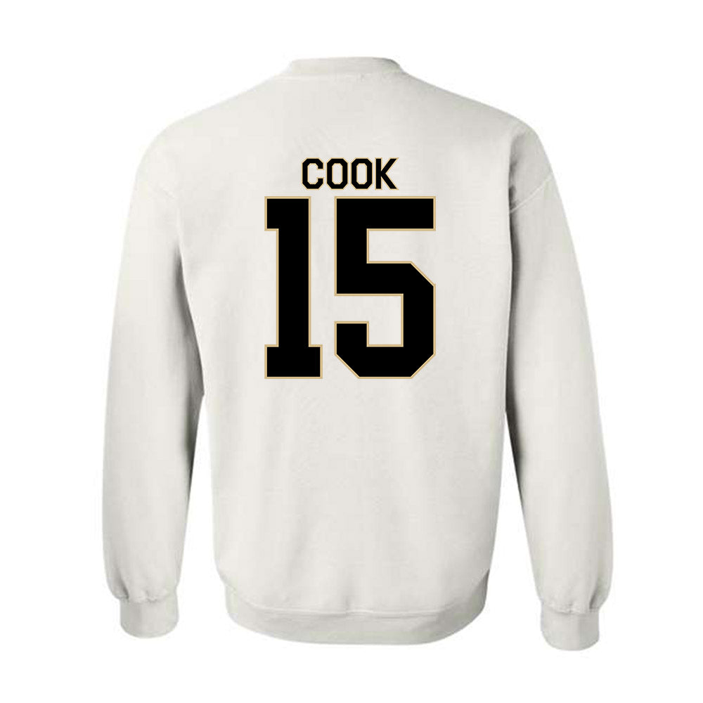 Wake Forest - NCAA Football : Devin Cook - Classic Shersey Crewneck Sweatshirt-1