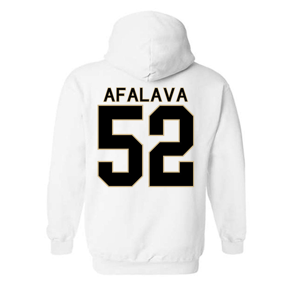 Wake Forest - NCAA Football : Dallas Afalava - Classic Shersey Hooded Sweatshirt-1