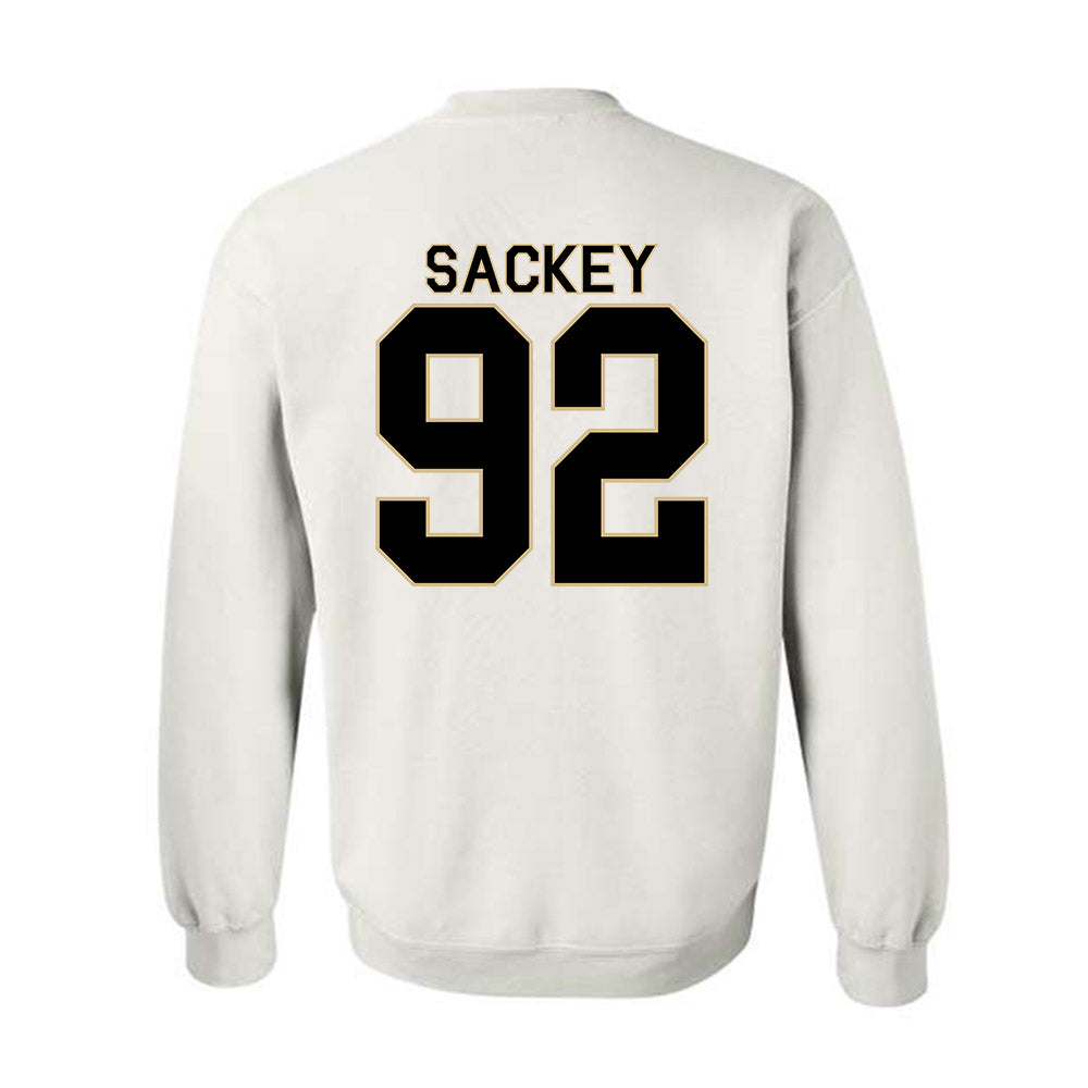 Wake Forest - NCAA Football : Sefa Sackey - Classic Shersey Crewneck Sweatshirt-1
