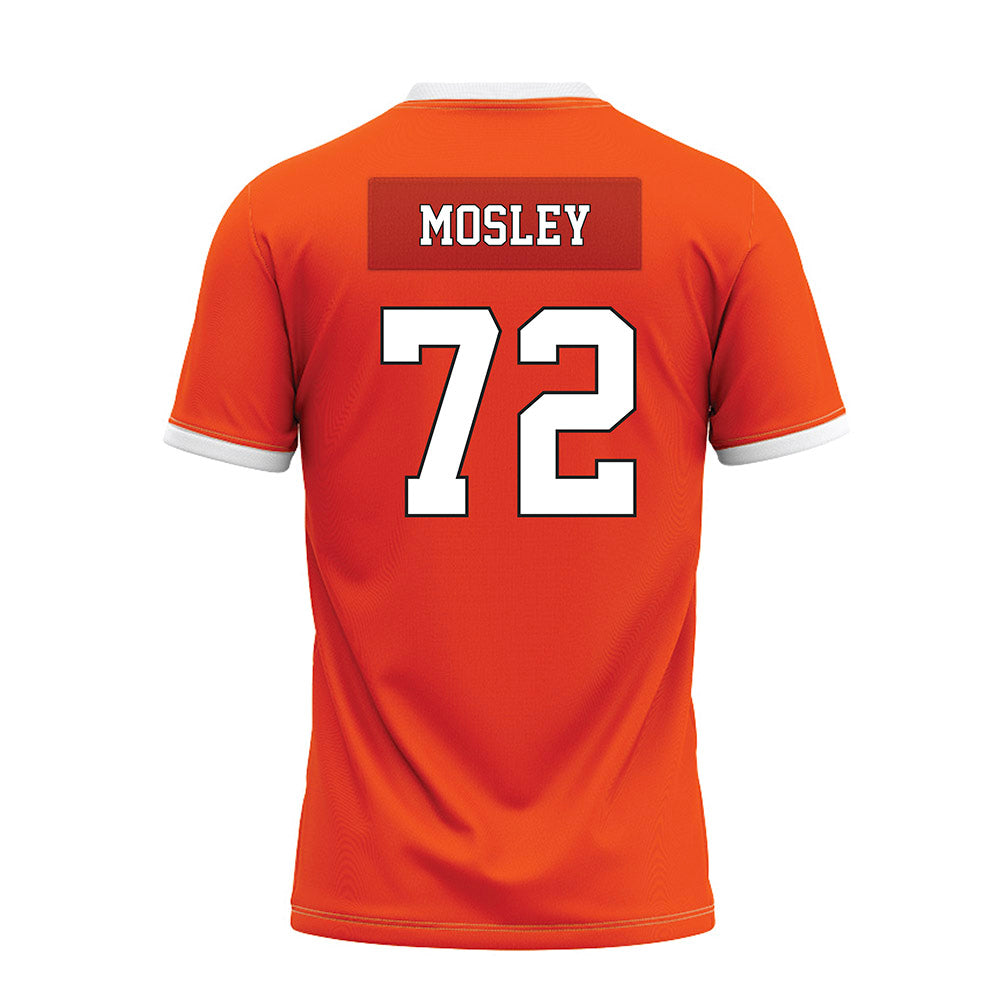 Oklahoma State - NCAA Football : ORyan Mosley - Orange Premium Football Jersey-1